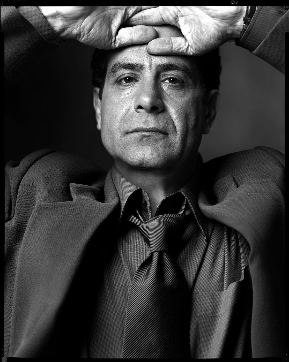 g n 1 Tony Shalhoub portrait B&W